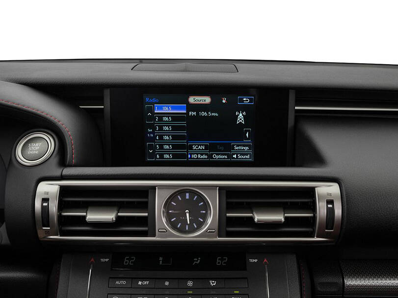 Lexus IS Interior 