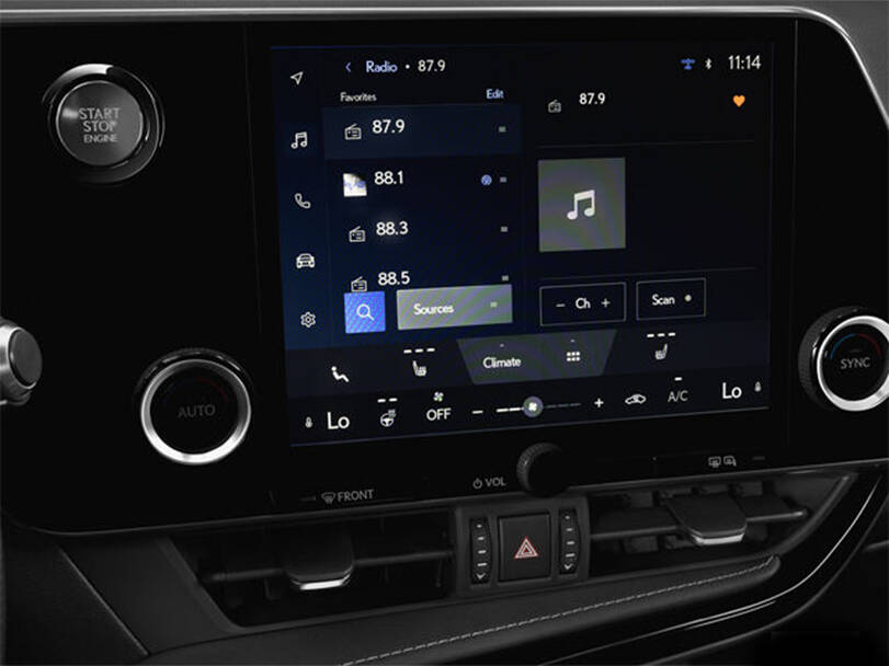 لكزس إن إكس 2025 Interior 