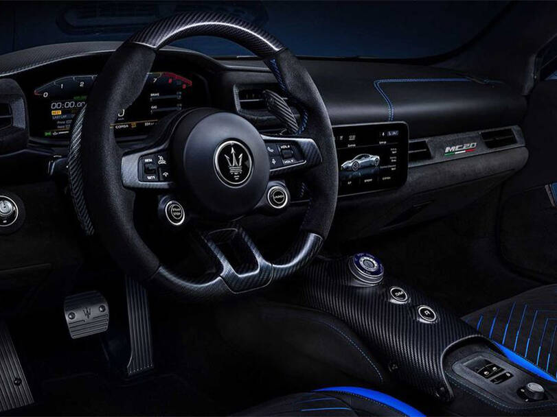 مازيراتي إم سي ٢٠ Interior 