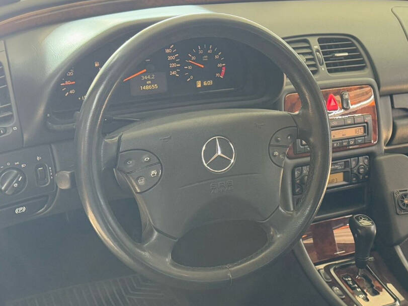 Mercedes Benz CLK Class 1st Generation Interior 