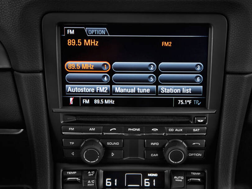 Porsche Cayman Interior 