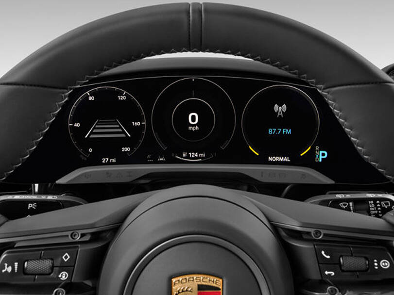 Porsche Taycan Interior 
