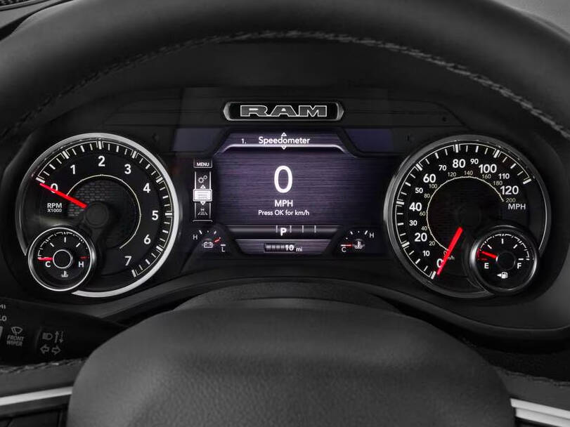 RAM 1500 4th (DS) Generation Interior 