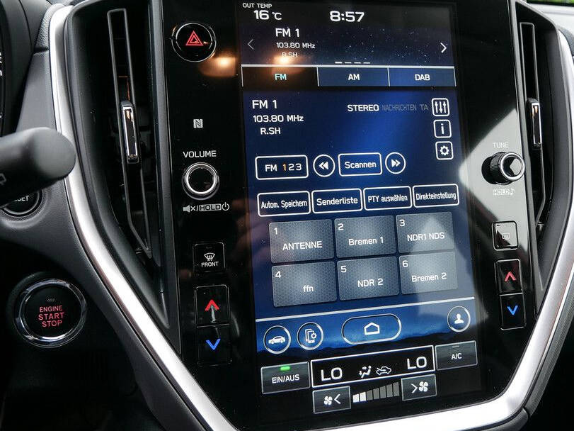 سوبارو إكس في 2025 Interior 