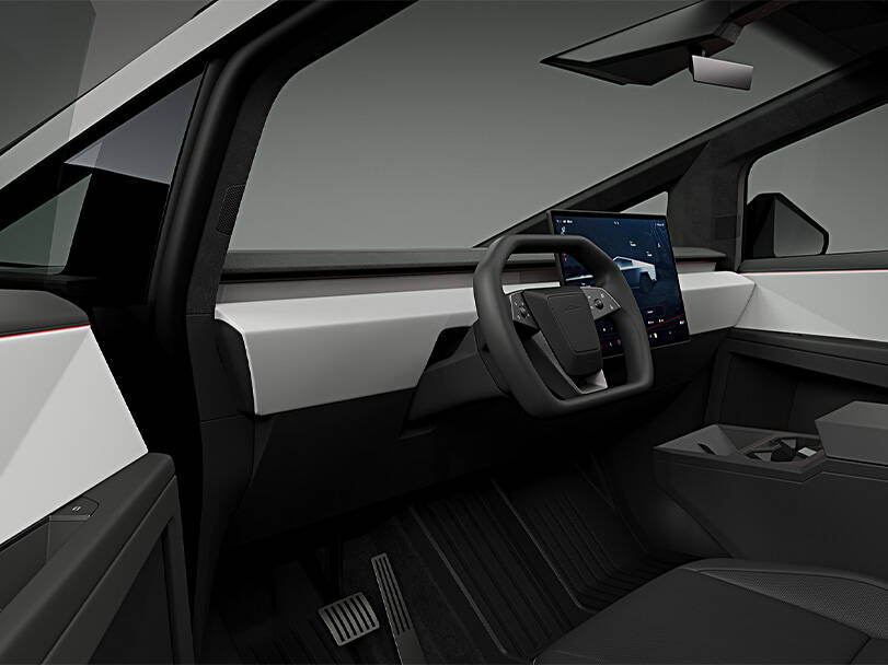 تسلا سايبر تراك 2025 Interior 