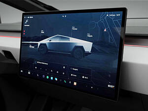 تسلا سايبرتراك الداخلية 